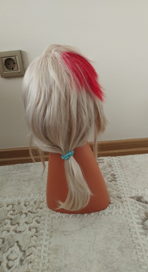 Bej Sentetik Peruk-Kaedehara Kazuha Cosplay Peruğu - Görsel 3