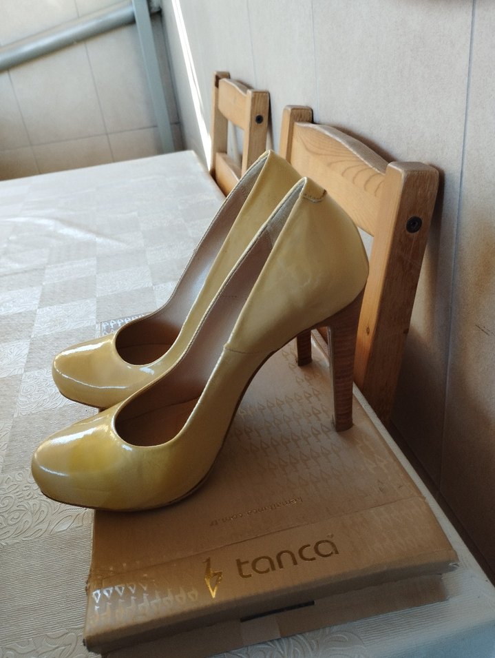 Rugan Stiletto Topuklu Ayakkabı - Görsel 5