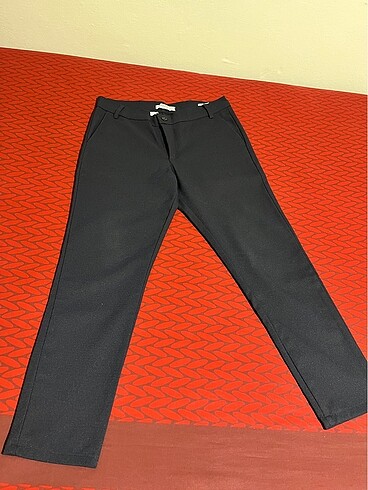 Erkek Slim Fit Keten Pantolon