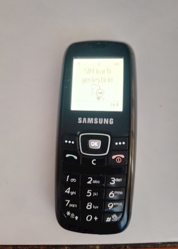 Samsung Siyah Klasik Telefon - Görsel 4