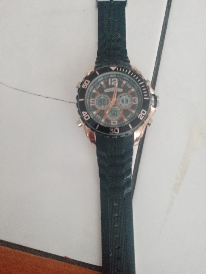 Siyah Erkek Spor Kol Saati - Görsel 3