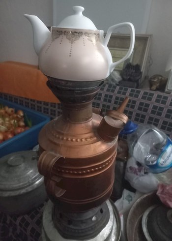 Diger Beyaz Çaydanlık semaver caydadılık