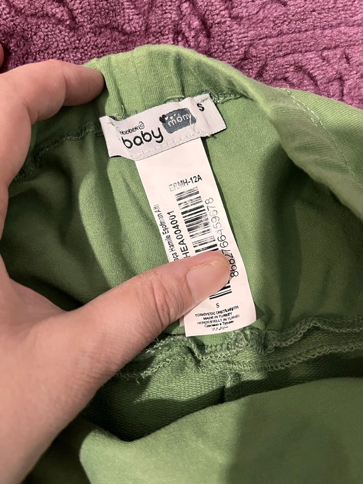 hamile Rahat Kesim Pastel Renkli Kadın Eşofman Altı - Görsel 3