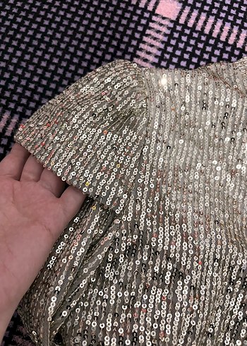 Bej Uzun Kollu Drapeli Kadın Abiye Elbise - Görsel 4