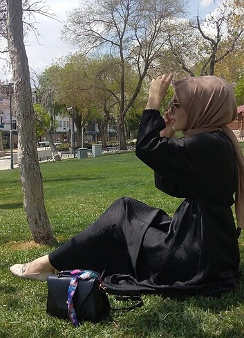 Trendyol & Milla SİYAH ELBİSE TESETTÜR 