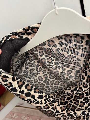 Leopar Desen Bluz - Görsel 6