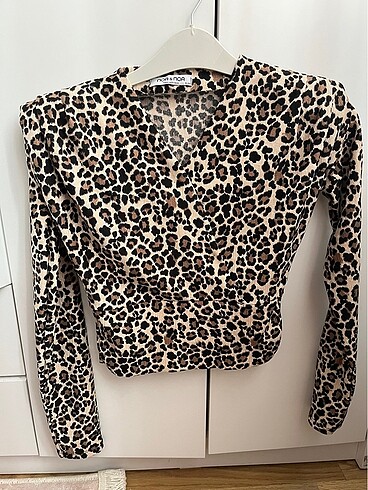 Leopar Desen Bluz