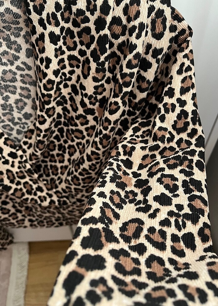 Leopar Desen Bluz - Görsel 4