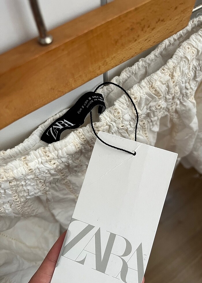 Zara Şort Etek - Görsel 2