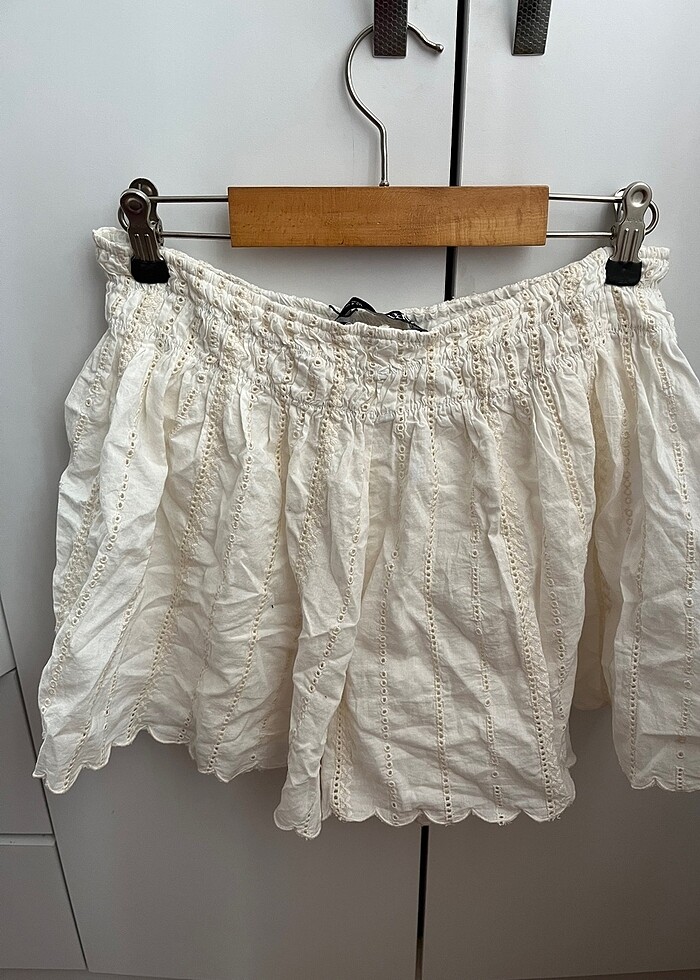 Zara Şort Etek - Görsel 3