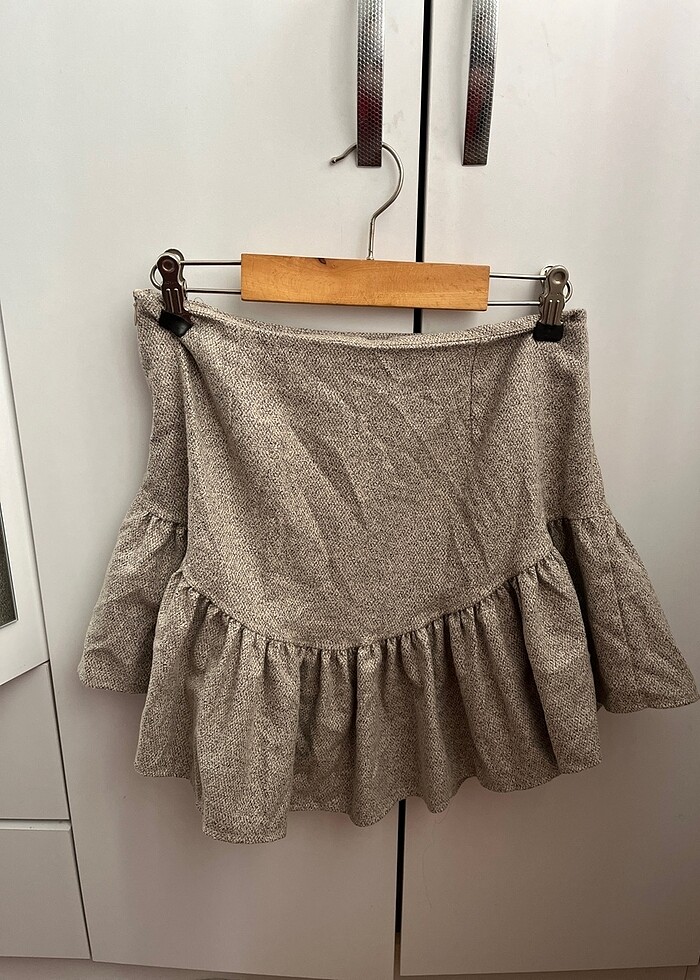 Fırfır desenli etek - Görsel 3