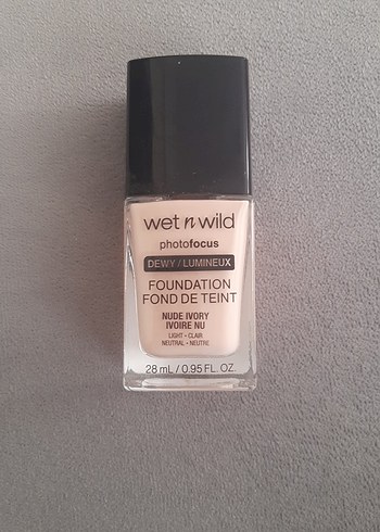 Wet n wild Nude Ivory Sıvı Fondöten 28ml
