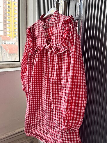 m Beden kırmızı Renk Tunik