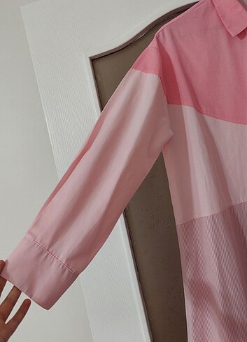s Beden pembe Renk OZ SARICAM BUTIK PEMBE TUNIK