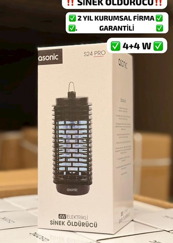 Asonic S24 PRO Elektrikli Sinek Öldürücü