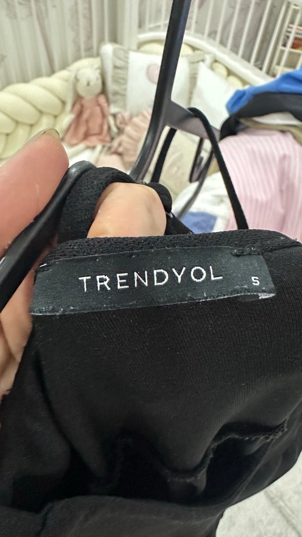 Siyah Uzun Elbise - Görsel 4