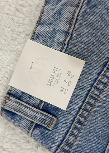Zara mom fit jean - Görsel 3