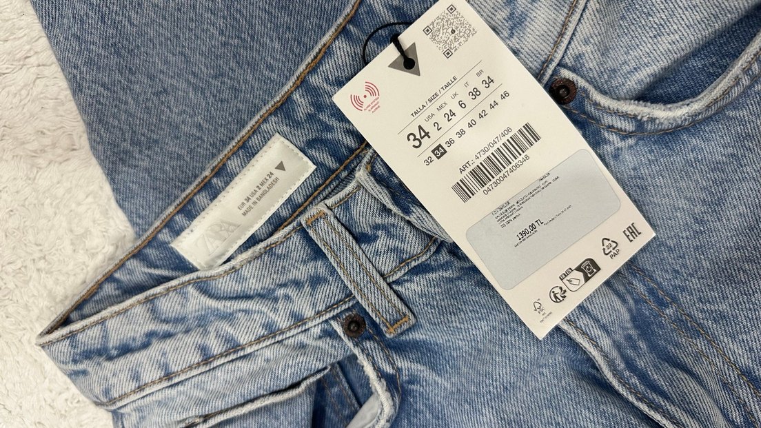 Zara mom fit jean - Görsel 4