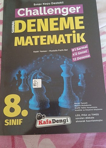 Challenger 8. Sınıf Matematik Deneme Kitabı
