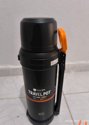 Okadi Siyah Vakumlu Termos 2.5L - Görsel 3