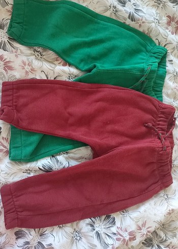Bordo Erkek Çocuk Triko Rahat Pantolon