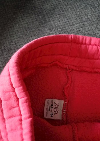 Kız Çocuk Pembe Baskılı Eşofman Altı - Görsel 4