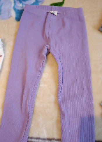 Gri Pamuklu Kız Taytı, Rahat Kesim - Görsel 3