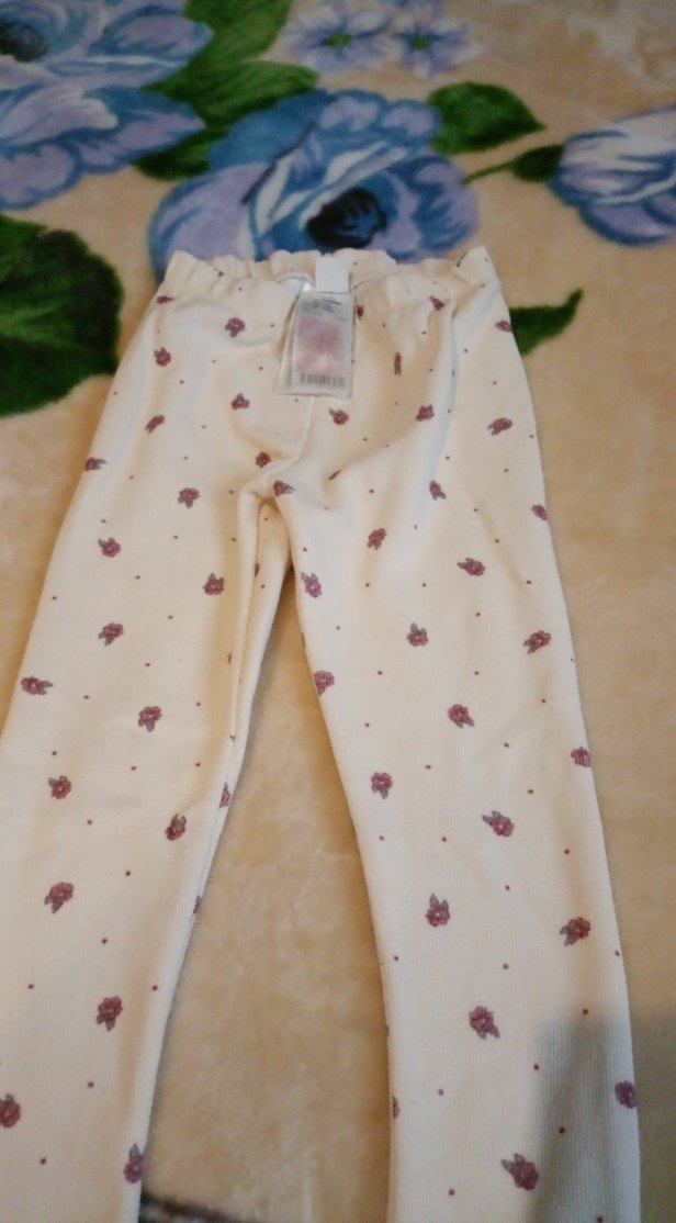 Gri Pamuklu Kız Taytı, Rahat Kesim - Görsel 2