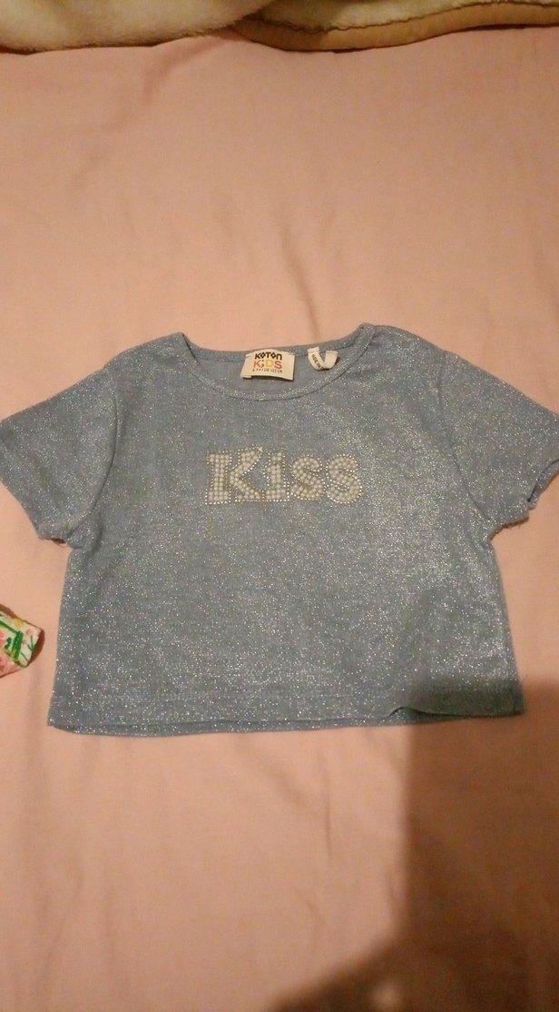 Çiçek Desenli Bohem Kız Tişörtü - Görsel 4