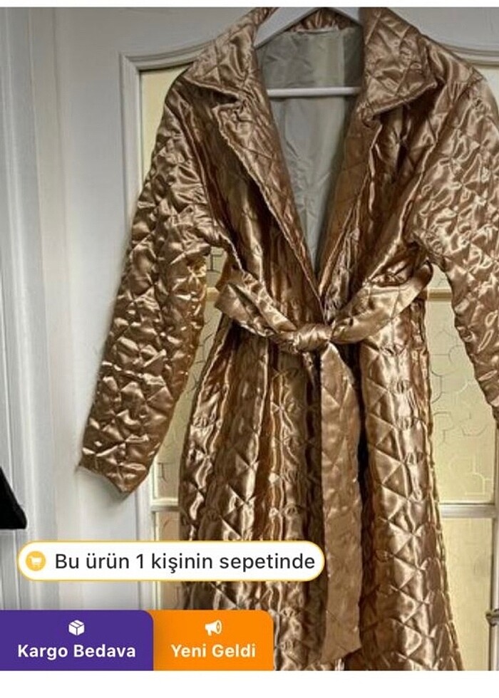 Kapitone astarlı ceket - Görsel 2