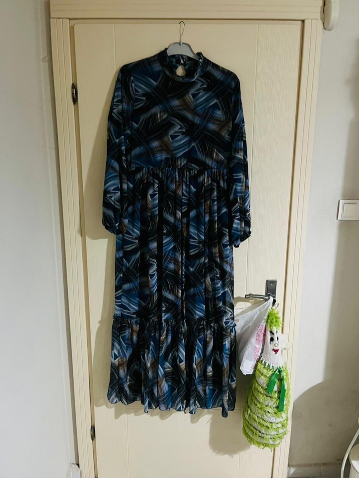 Altın Renkli Yılan Desenli Bohem Kadın Zinciri - Görsel 4