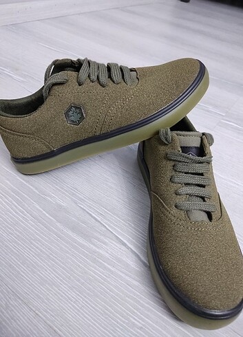 38 Beden Lumberjack RONAS 1FX Haki Erkek Sneaker Ayakkabı 100786528