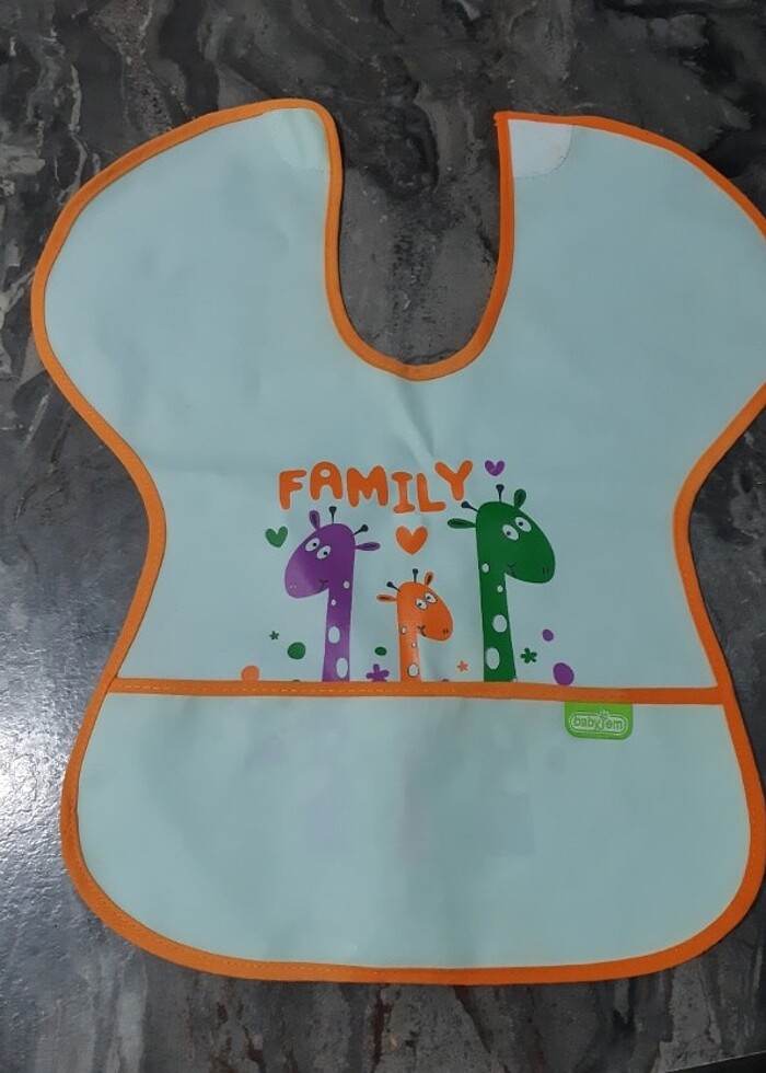 BabyJem Muşambalı Mama Önlüğü  - Görsel 2