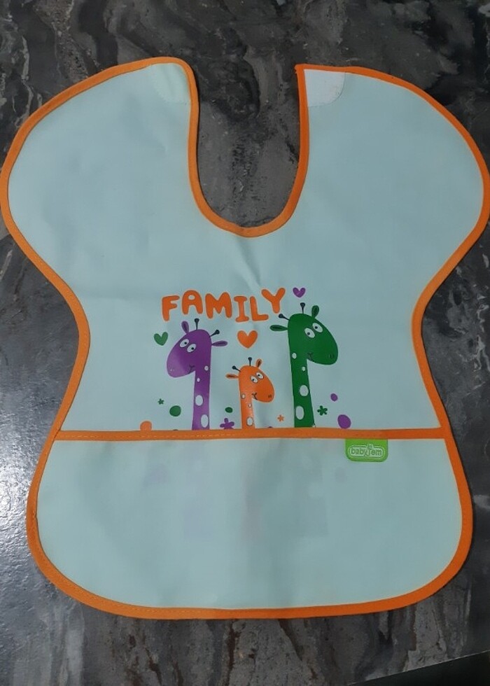 BabyJem Muşambalı Mama Önlüğü  - Görsel 3