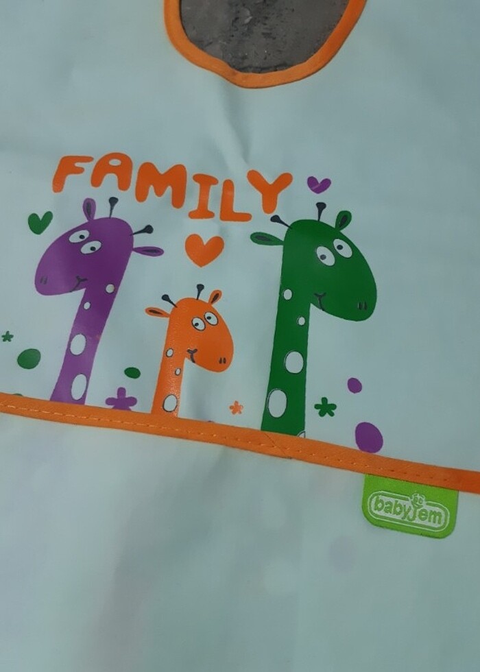 BabyJem Muşambalı Mama Önlüğü  - Görsel 4