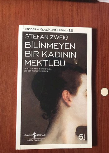 Bilinmeyen Bir Kadının Mektubu - Stefan Zweig