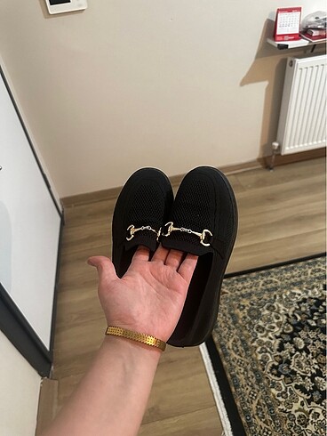 37 Beden siyah Renk Ayakkabi babet