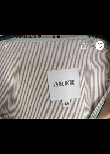 AKER 44 BEDEN ŞIK TRENÇKOT - Görsel 3