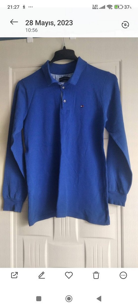 TOMMY HİLFİGER S BEDEN SWEATSHİRT - Görsel 2