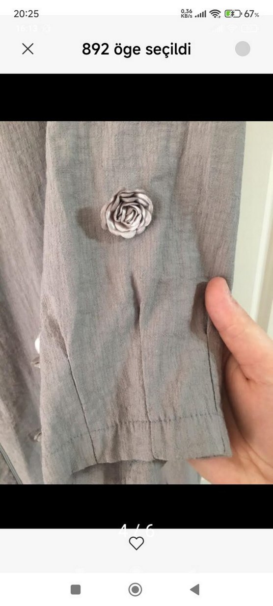 PUANE 44 BEDEN ŞIK UZUN TUNİK - Görsel 4