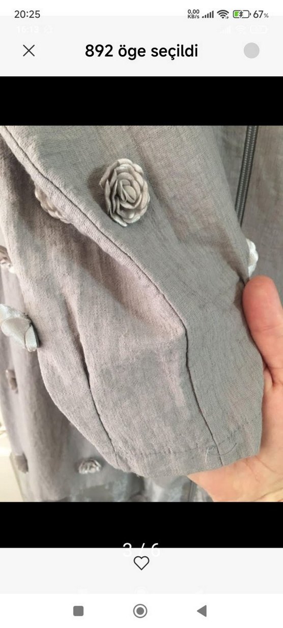 PUANE 44 BEDEN ŞIK UZUN TUNİK - Görsel 3