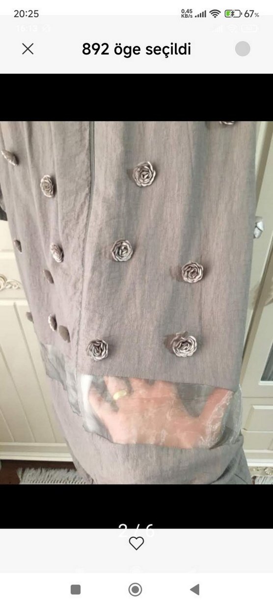 PUANE 44 BEDEN ŞIK UZUN TUNİK - Görsel 2