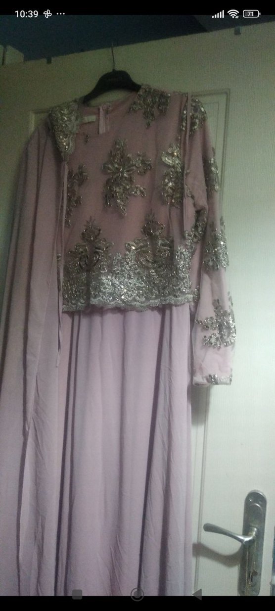 Pastel Uzun Bohem Kadın Elbise - Görsel 2