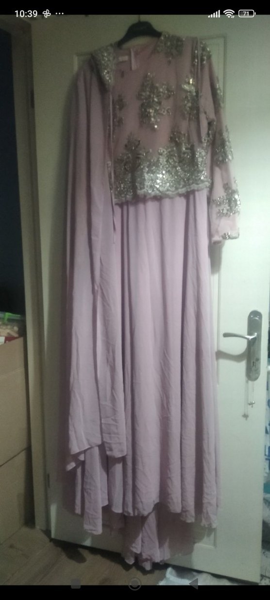 Pastel Uzun Bohem Kadın Elbise - Görsel 4