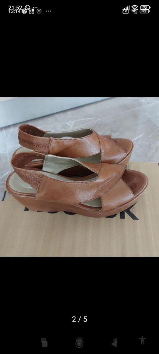 HAKİKİ DERİ 37 NUMARA AYAKKABI - Görsel 2