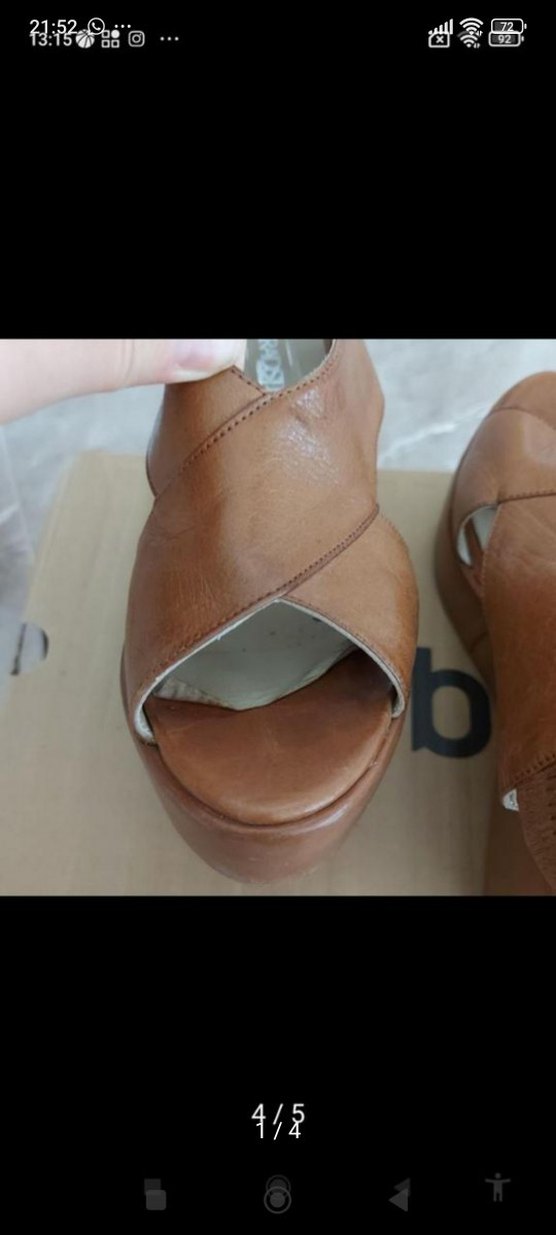 HAKİKİ DERİ 37 NUMARA AYAKKABI - Görsel 4