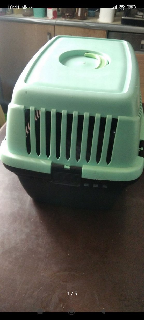 Koyu Yeşil Taşıma ve Tuvalet Kabı - Görsel 2