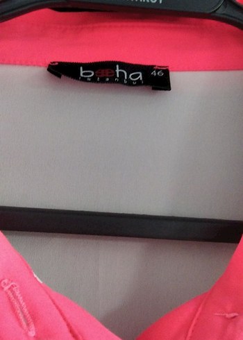 Uzun Kollu, Düğmeli Renk Bloklu Tunik - Görsel 6