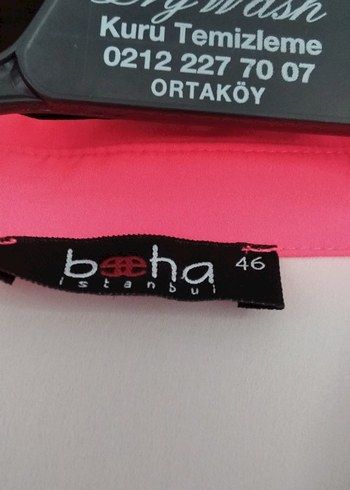 Uzun Kollu, Düğmeli Renk Bloklu Tunik - Görsel 5