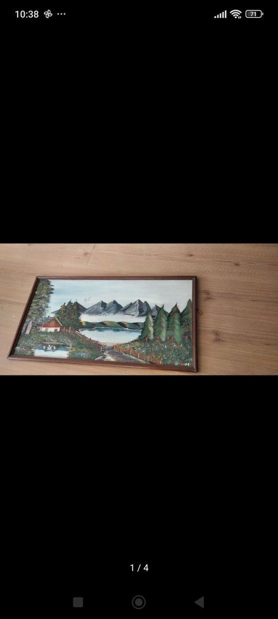 YILLAR ÖNCESİNDEN İMZALI YAĞLI BOYA TABLO - Görsel 4